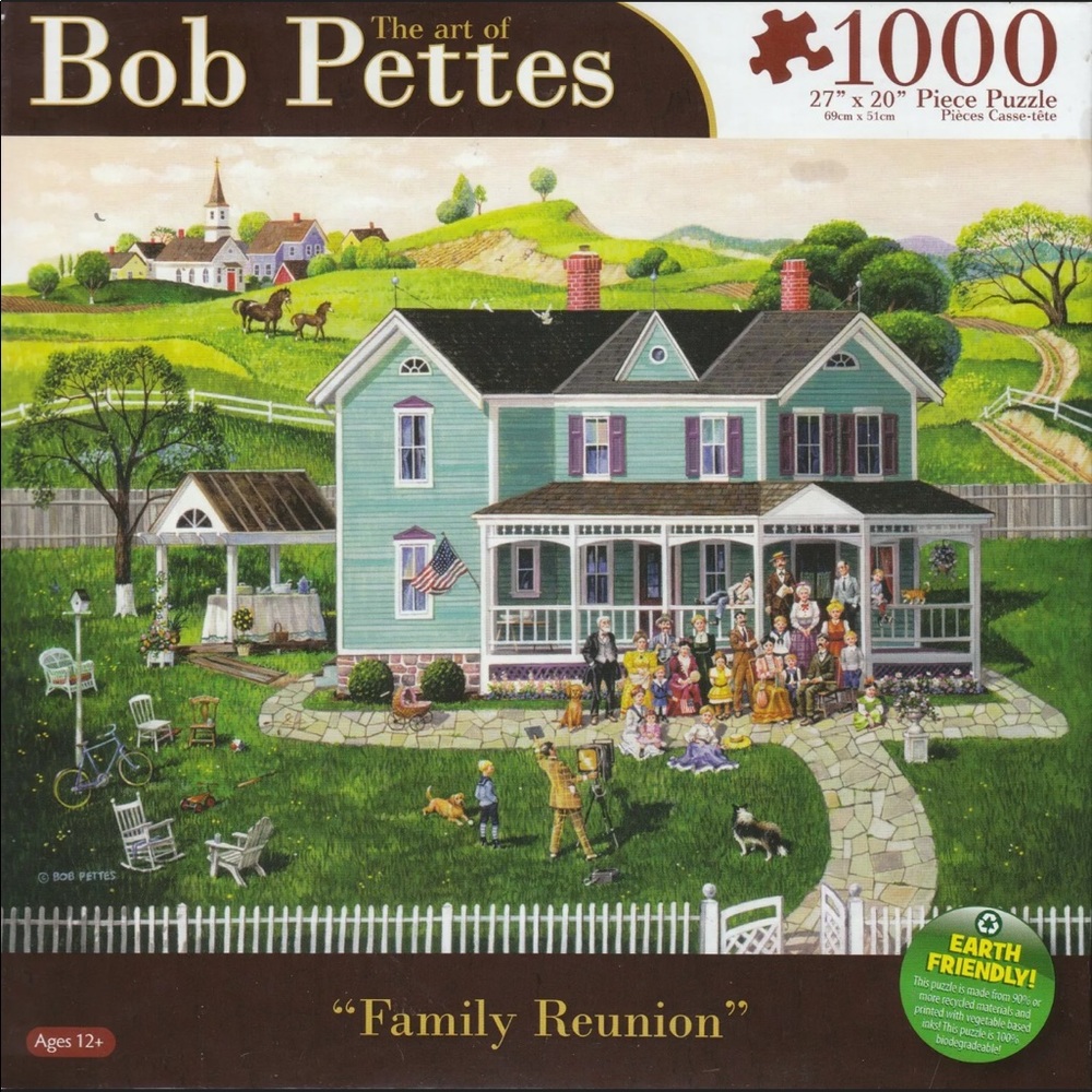 Bob Pettes - Family Reunion - 1000 Pc Puzzle